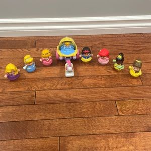 Little People Princesses (bonus clippity clop Cinderella)